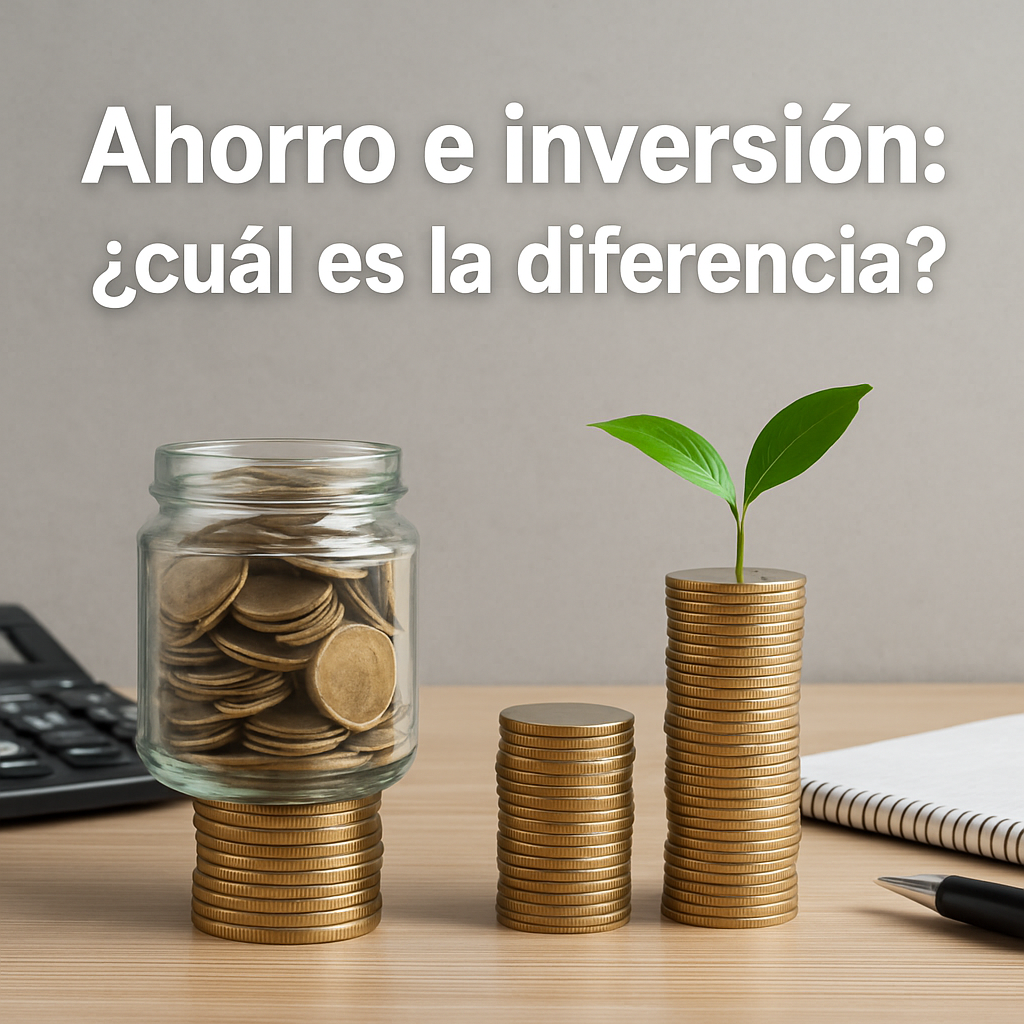 Ahorro e inversión: ¿cuál es la diferencia?
