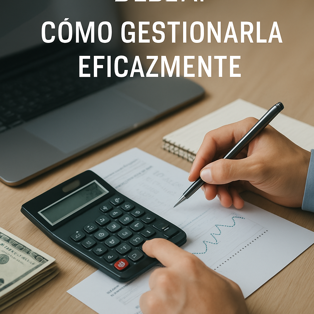 Deuda: cómo gestionarla eficazmente